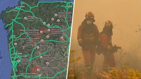 En España hay un "triángulo negro" de incendios entre Ourense, Zamora y León. Y no se explica solo por el calor