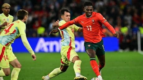 Ligue des nations: le Portugal fait chuter l'Espagne aux tirs au but et décroche le sacre
