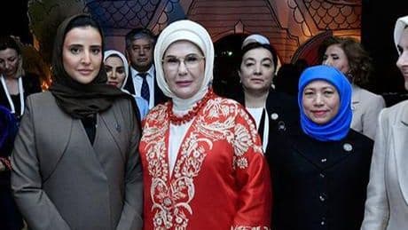 Emine Erdoğan 'Uluslararası Aile Forumu'nun kapanış programına katıldı