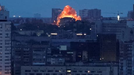 Russia and Ukraine Trade Strikes Before Moscow’s Victory Day Parade