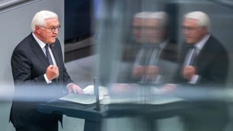 Steinmeier wirft USA „Wertebruch“ vor – die Rede zum Tag der Befreiung im Video