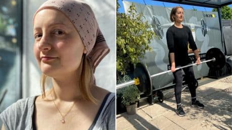 I wasn’t into exercise – having cancer has changed that forever