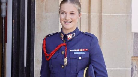 La princesa Leonor llega a la Academia del Aire para completar su último año de formación militar
