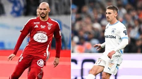 "Mais pourquoi vous jouez à quatre?!": l’échange savoureux entre Rongier et Ajorque au début du match OM-Brest