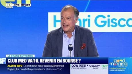 Entrée en bourse du Club Med? "J'ai simplement voulu exprimer une vision pour le Club Med à long terme", assure Henri Giscard d'Estaing