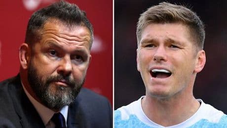Andy Farrell explains snubbing son Owen from British and Irish Lions squad