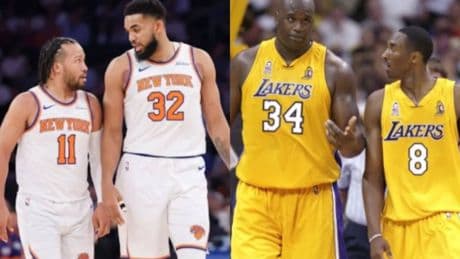 Noche de récords: Brunson y Towns igualan a Shaquille y Kobe, y el base de los Knicks... ¡a Michael Jordan!