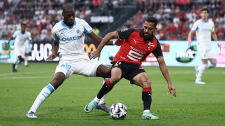 EN DIRECT - Rennes-Marseille : l’OM pousse à onze contre dix, Rabiot touche le poteau