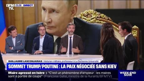 Ukraine : une rencontre Trump/Poutine sans Zelensky - 09/08