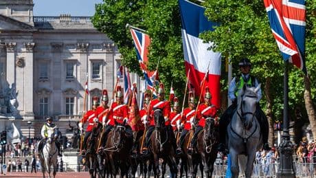 King Charles says he 'misses Canada' in meeting with Canadian mounted troop at Windsor Castle