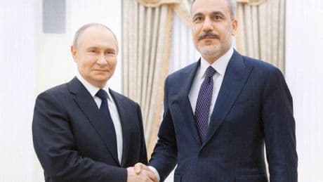 Fidan’dan Rusya’da barış diplomasisi
