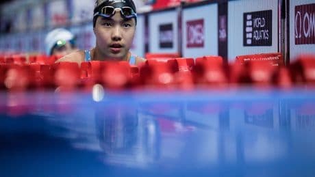 Schwimmsport: Eine Zwölfjährige bei der Erwachsenen-WM. Geht das?