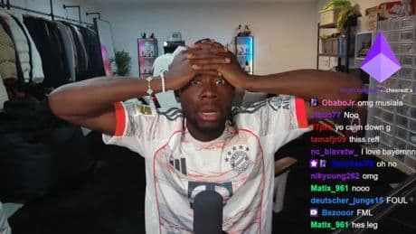 La viral reacción de Alphonso Davies a la grave lesión de Musiala: "¡Oh Dios mío! ¡Por favor no!"
