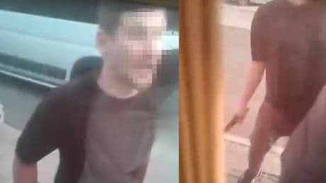 Sürücüyü korna çaldığı için bıçak çekip tehdit etmişti; gözaltına alındı