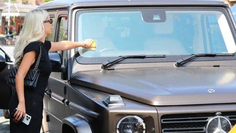 Molly-Mae Hague looks glum as she's hit with SIXTH parking ticket this year