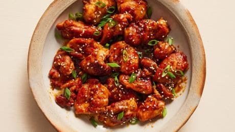 Spicy-sweet gochujang elevates this simple chicken stir-fry