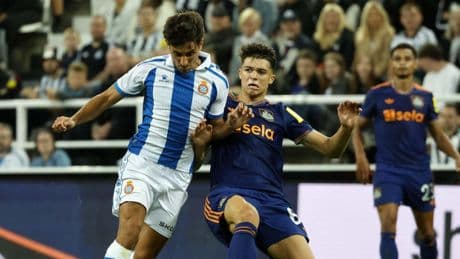 Newcastle - RCD Espanyol , en imágenes