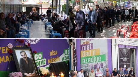 Sırrı Süreyya Önder için birçok kentte taziye alanları kuruldu