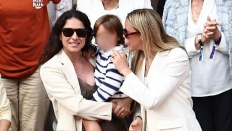 El vestido lencero premamá de Xisca Perelló para el homenaje a Rafa Nadal