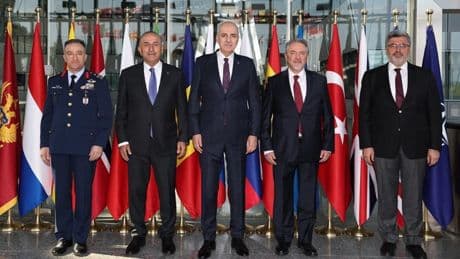Kurtulmuş, NATO Daimi Temsilciliği’ni ziyaret etti