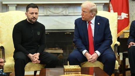 Trump to meet Zelensky on Monday after "difficult" post-summit call