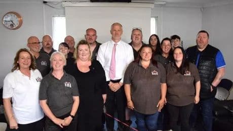 Wishaw MP welcomes UK Minister to Veterans Community Hub in Craigneuk