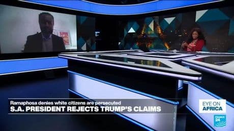 Ramaphosa denies white citizens are persecuted in South Africa