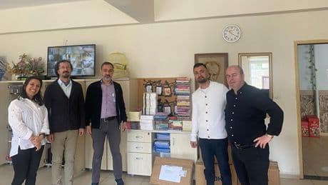 Borçka Anadolu Lisesi’ne 'Aydınlanma Kitaplığı' desteği