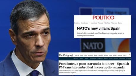 La prensa internacional, sobre Sánchez: un &quot;villano&quot; rodeado de corrupción, prostitutas y una estrella porno