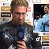 “Het kan me eigenlijk niets schelen”: journalist wijst De Bruyne op straffe realisatie, maar Rode Duivel is niet onder de indruk