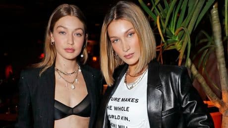 Modellen Gigi en Bella Hadid ontdekken bestaan halfzus