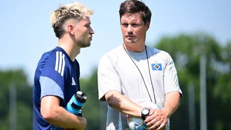 Heißer Start bei 35 Grad - Polzin gibt erstes HSV-Ziel aus