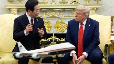 South Korean president says he avoided ‘Zelensky moment’ in White House because he read Trump’s book
