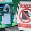 KIJK. Dakloze opgepakt nadat hij gekneld zat in kledingscontainer: “Camerabeelden moeten zekerheid brengen”