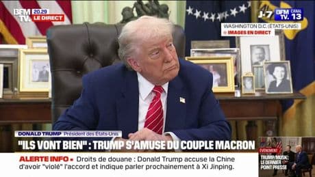 Droits de douane: "Nous allons gagner cette bataille judiciaire", assure Donald Trump