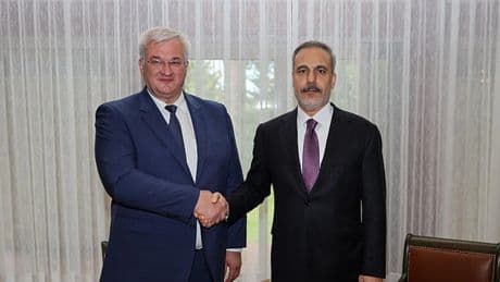 Dışişleri Bakanı Hakan Fidan Ukraynalı mevkidaşı ile görüştü