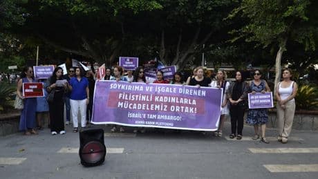 Adana Kadın Platformu’ndan Filistin’de katliama karşı kadınlarla dayanışma çağrısı
