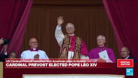 Replay: Leo XIV calls for 'building bridges' in first address