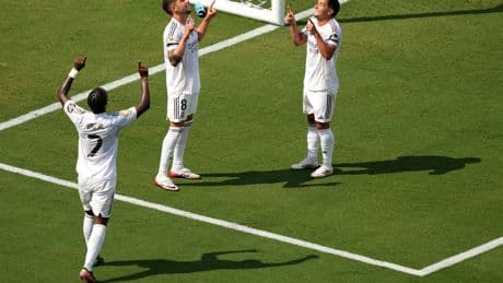 10-man Real Madrid brush aside Pachuca to win first game under Xabi Alonso