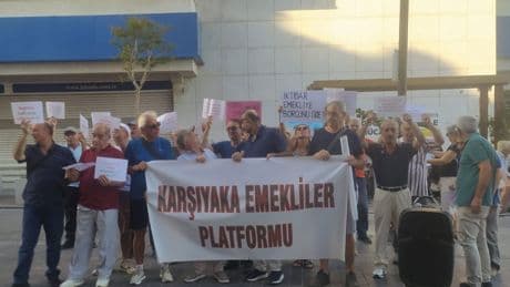 Karşıyaka Emekliler Platformundan açıklama: Açlık sınırının altında yaşamaya çalışıyoruz