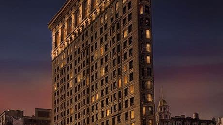 NYC’s iconic Flatiron Building will get bathed in lights for first time in 123-year history
