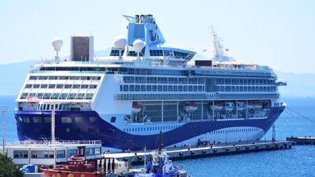 Bodrum'a "Marella Discovery 2" kruvaziyeriyle 1789 turist geldi