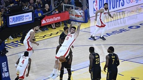 Alperen Şengün seriyi son maça taşıdı! Houston Rockets 115-107 Golden State Warriors | MAÇ SONUCU-ÖZET