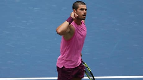 Carlos Alcaraz se clasifica para las semifinales del US Open tras arrollar al checo Jiri Lehecka en menos de dos horas