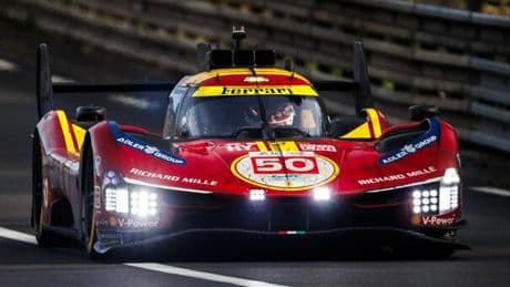 24 Ore di Le Mans: squalificata per irregolarità tecnica all?alettone la Ferarri di Fuoco-Molina-Nielsen