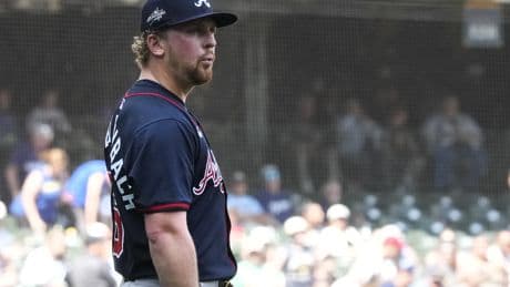Spencer Schwellenbach fractures elbow as nightmare Braves season continues