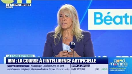 IBM France: "Il faut chercher des gains de productivité", explique la présidente  Béatrice Kosowski