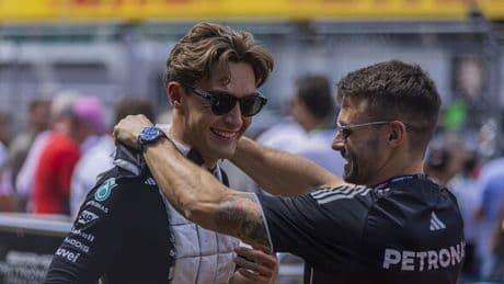 George Russell's true character obvious with message to mechanics just before Austria GP