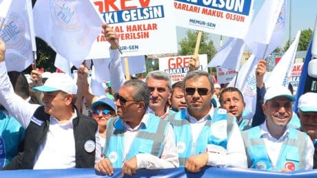 Memur-Sen'den toplu sözleşme eylemi