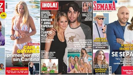 Las portadas de la prensa rosa (27/08/2025)